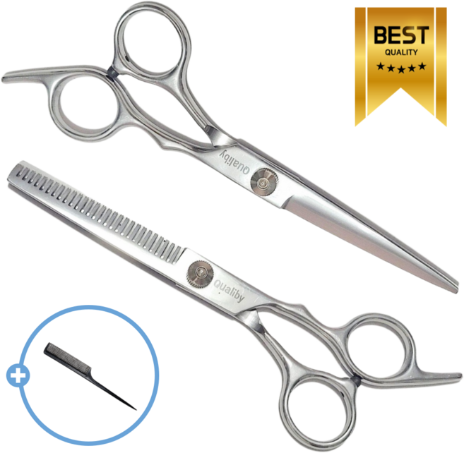 퀄리바이 잘잘리는 2세대 미용가위 세트, 1개