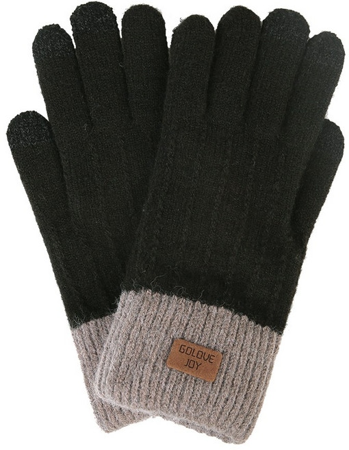 투톤 기모 터치장갑 스마트폰장갑 겨울장갑 니트장갑 자전거 커플 기모 울 털장갑 워머 글로브