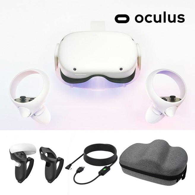 IT_오큘러스 퀘스트2 256GB 골드패키지 본품+그립+가방+케이블 정품/재고보유, 단일옵션, 1개