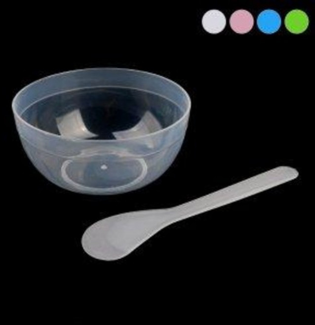 안깨지는 슬라임혼합그릇 반죽주걱포함, 분홍, 색상, 1개