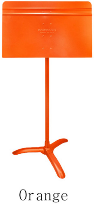 맨하셋 만하셋 심포니 컬러 보면대 악보대, 오렌지, 1개