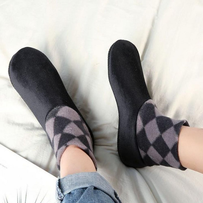 벨벳 논스립 실내 양말 층간소음 방지 덧신 hol+297Xz