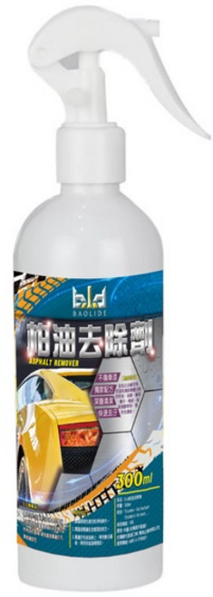 bld 柏油去除劑 汽車美容 洗車用品 輪框清潔, 1個, 1瓶