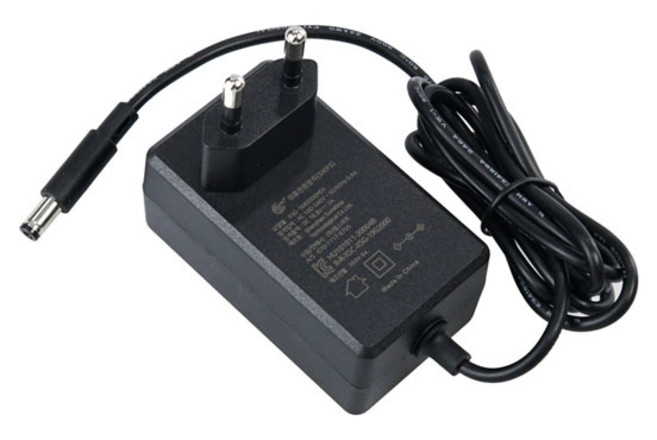 Coms IH802 18650 21700 26650 리튬이온 배터리 충전 어댑터/DC16.8V/2A 케이블-전원케이블, 1개, 1cm