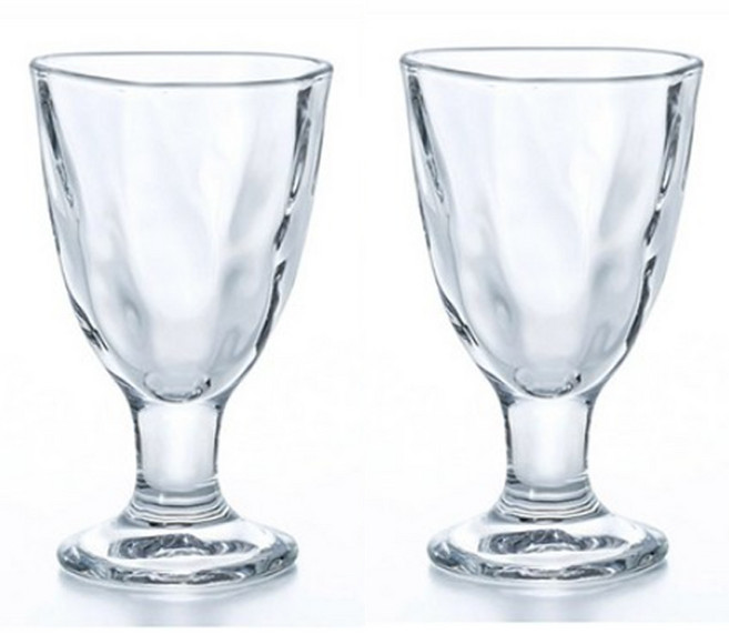 아데리아 테비네리 고블렛 165ml, 투명, 2개