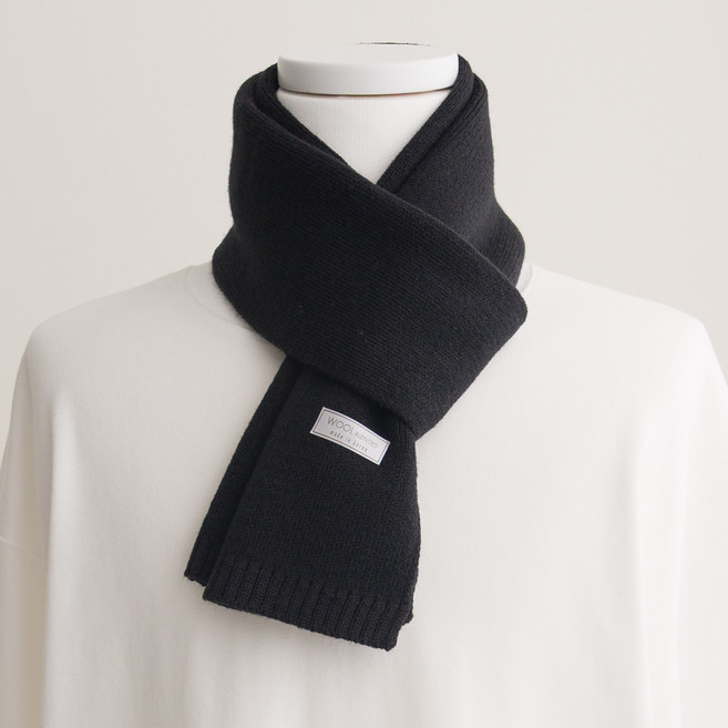 더베이직샵 부드러운 쁘띠 숏 미니 목도리 캐시라이크 울 머플러 14컬러