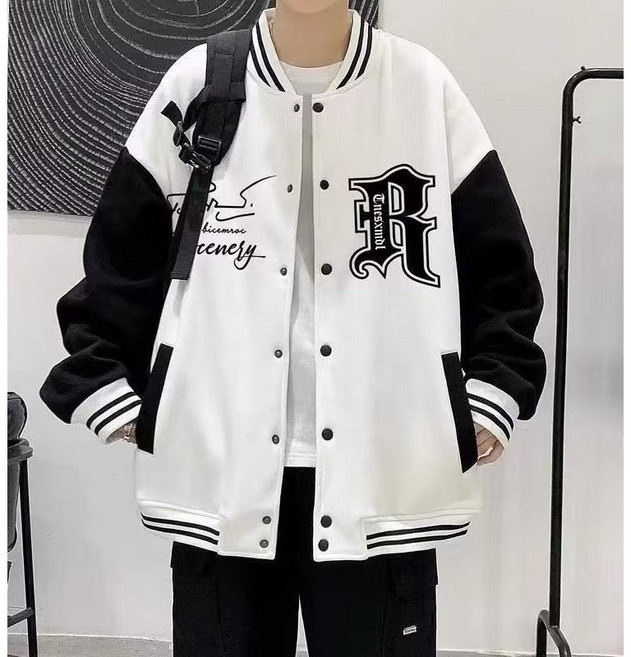 스타일닥터 남성 봄가을 패션 야구복 캐주얼 코디 재킷