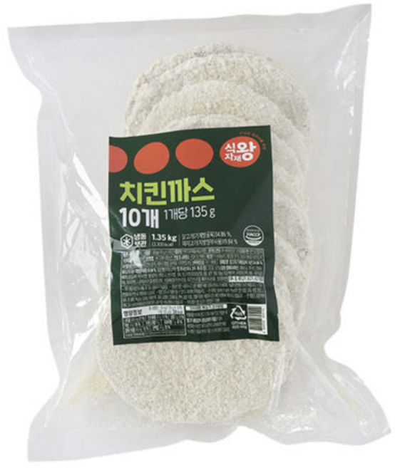 푸디스트 식자재왕 치킨까스 민찌, 2개, 1.35kg