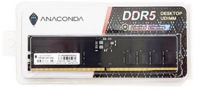 (ANACOMDA) DDR5 PC5-44800 CL46 (16GB) (5600), 1개