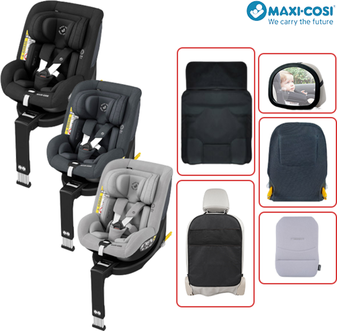 맥시코시 스톤 5종 선물 신생아 회전형 360 아이사이즈 아이소픽스 ISOFIX 카시트, 선택2 어쎈틱 그라파이트[5종사은품]