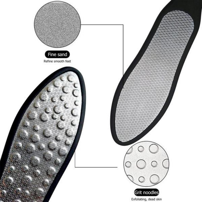 양면 페디큐어 발 강판 스크러버 건조 거친 각질 굳은살 제거기 스크레이퍼 파일 풋 케어 도구