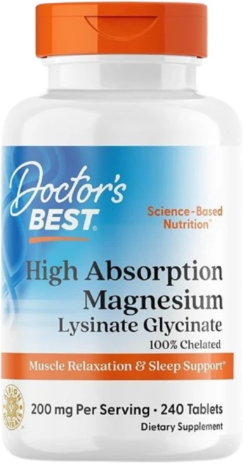 닥터스베스트 100% 킬레이트화 마그네슘 100mg 240정, 240 개, 240 Count (Pack of 1), 1개 - 쿠팡