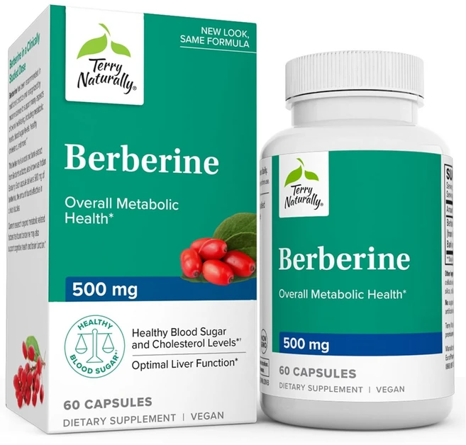 테리 내추럴리 베르베린 MetX 500mg 60정 3통 Berberine, 3개 - 쿠팡