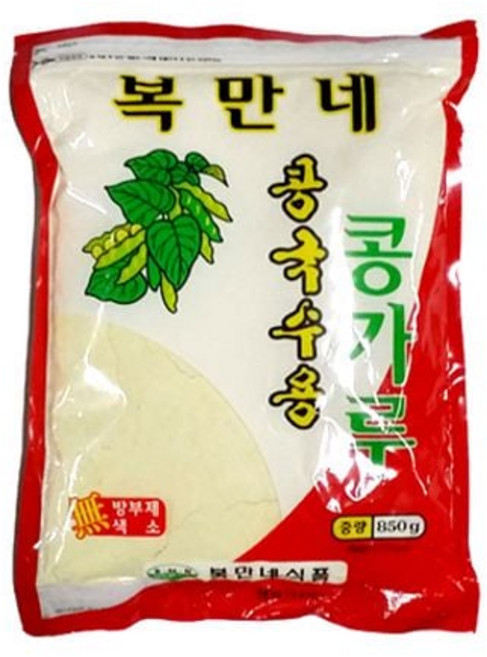 요리친구 복만네 콩국수용 콩가루 850G eun9790HU, 1개, 1ml, 1g