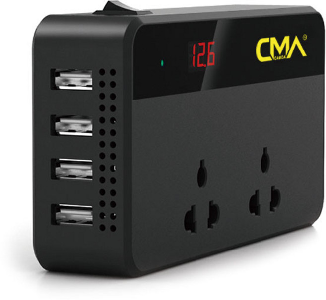 CMA 스마트 파워 차량용 인버터 12V, 1개