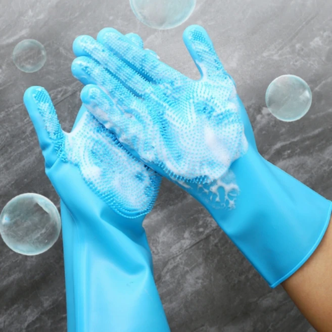 목욕장갑 실리콘 장갑 실리콘 목욕 장갑 다용도 요양원 반려동물 목욕 실리콘 장갑, 1개, 민트 - 쿠팡