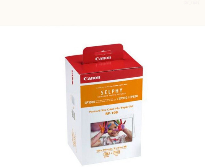 캐논 정품 SELPHY CP1500 잉크+인화지 108매 세트_202599989EA, 1개
