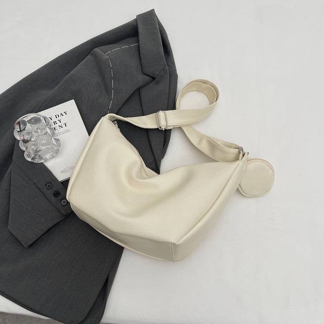 여성 가죽 크로스백 여성용 숄더백