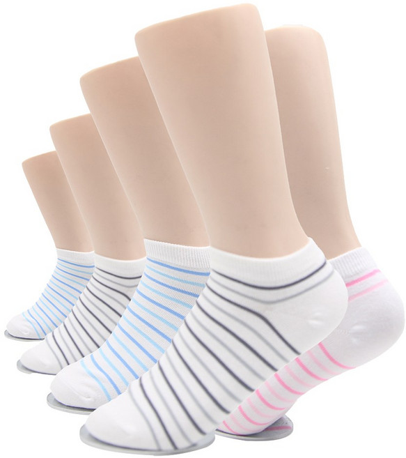 국산 귀여운 아동양말 발목양말 스트라이프 5켤레 묶음 / 아기 선물 유아 키즈 여름