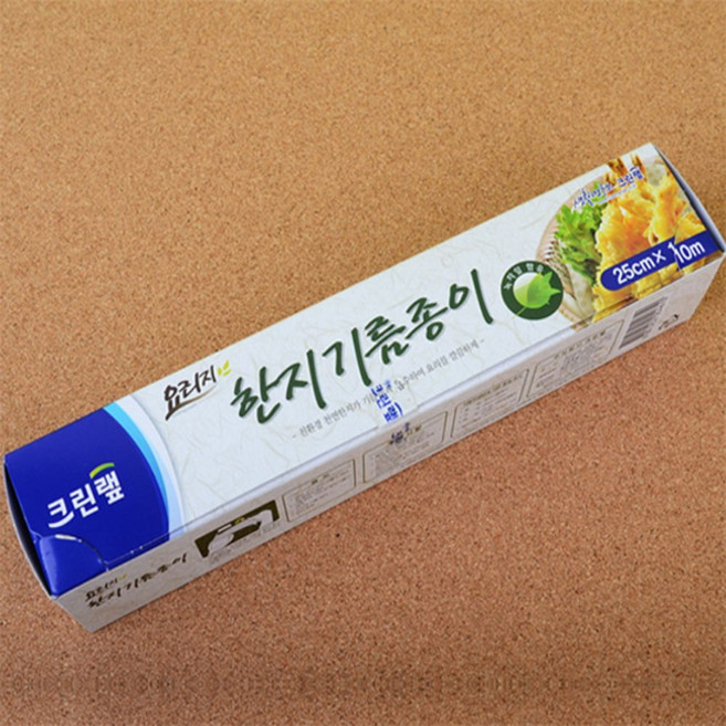 하나스마트 크린랲 한지종이호일 10M 에어후라이 찜받침종이