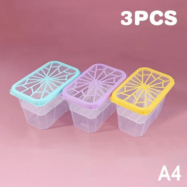 대용량 수분 흡수제 상자 빈 상자 제습기 보관 상자 옷장 욕실 거실용 재사용 가능, 04 A4