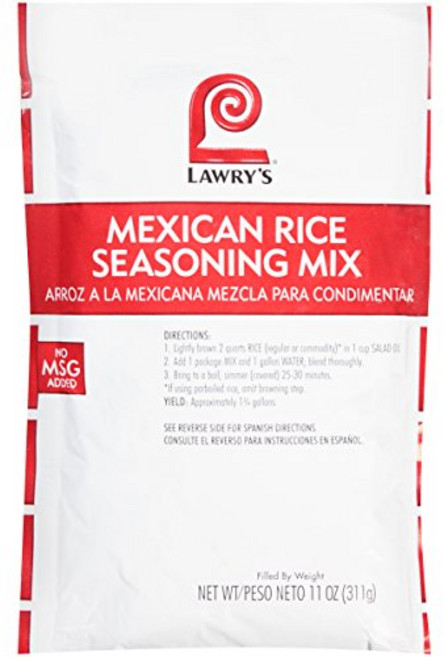 로리스 멕시칸 라이스 시즈닝 믹스 11온스 Lawry's Mexican Rice Seasoning Mix 11 oz, 1개, 311g