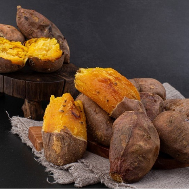 달달한 비세척 영암 호박 고구마 로얄사이즈 특상(100~300g), 1박스, 2kg