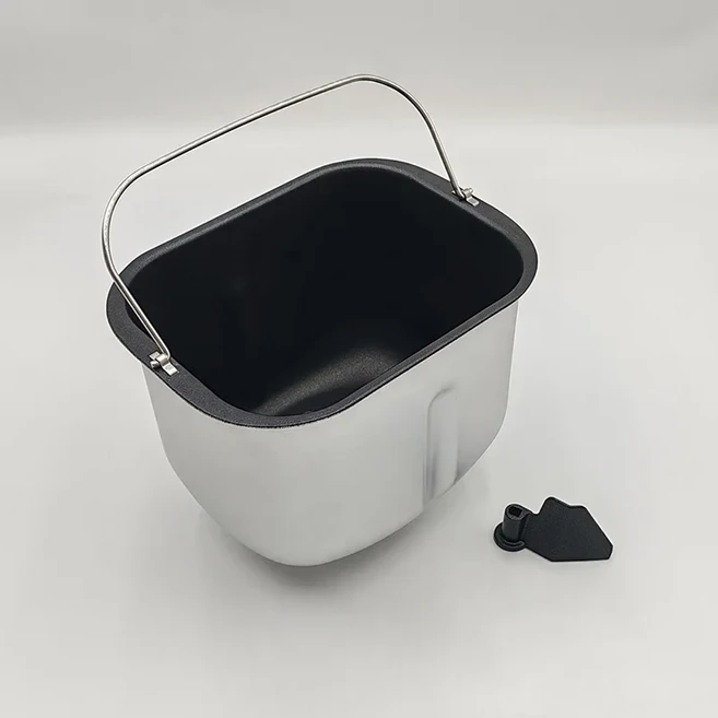 범용 제빵기 내부 용기 - 논스틱 코팅 빵통 가정용 제빵을 위한 내구성 있는 교체 부품, 01 CHINA, 02 black