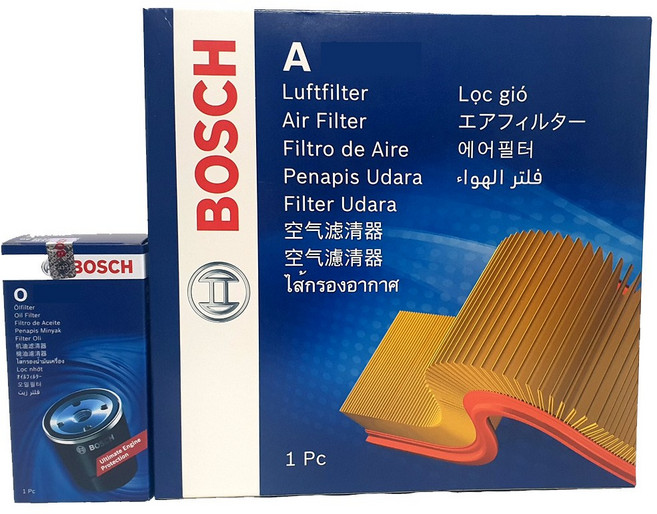 보쉬 엔진오일교환 필터 셋트 쏘나타 DN8 2.0 MPI 오일필터+에어필터 O0365+A3020, 오일필터+에어필터/O0365+A3020, 1개