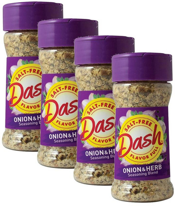 대쉬 어니언 앤 허브 시즈닝 솔트-프리 Dash Onion Herb Seasoning, 71g, 4개