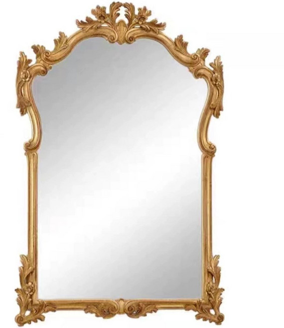 유럽풍 삼면경 접이식 화장대 뒷머리 인테리어 벽걸이 3면, 60x90cm