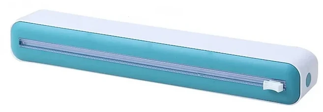 주방용 일회용 랩 커터 절단이 쉬운 가정용 식품 전용 커팅 박스 냉장고 부착형, 01 Light blue