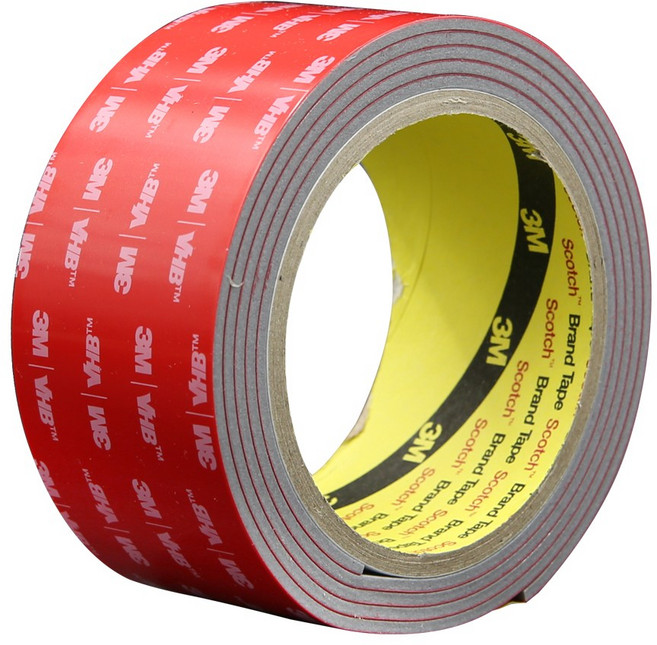 3M 4991 VHB 회색 두꺼운 폼 양면테이프 1.5M, 50mm