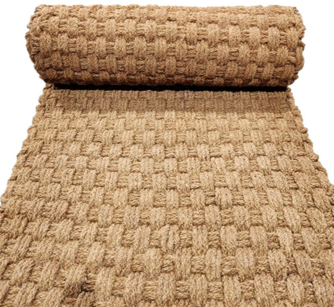 초록길 세줄야자매트 (국내최초 50cm단위/길이맞춤) 친환경 쉬운시공 주문제작 천연면사 A등급 친절상담, 폭 2.0m, 8.0m, 1개