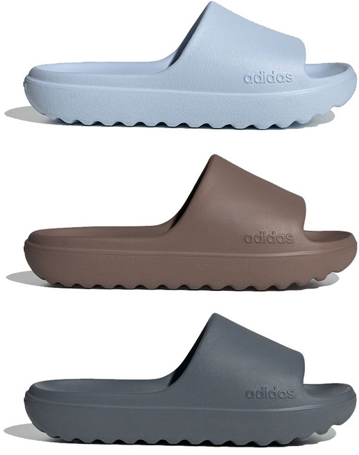 ADIDAS ADILETTE LUMIA 男女拖鞋, IH8922(藍),UK6-24.5CM, 藍