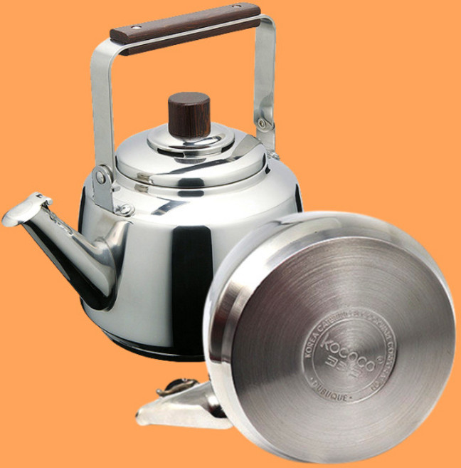 코카코 인덕션 스텐 뉴주전자 3L, 1개