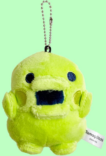 다마고치 주댕치 미미치 마메치 구치파치 쿠치파치 캐릭터 인형 키링 [정품 귀여운 마스코트 굿즈 우정 가방 가방에다는 백꾸 백참], 1개