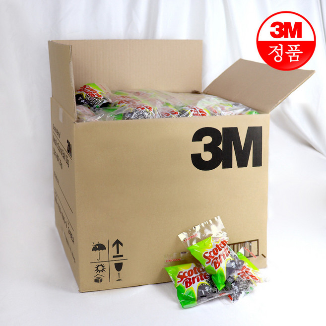 3M 강선 철수세미 35g 1박스 240개 대용량 강력 스텐수세미, 단품