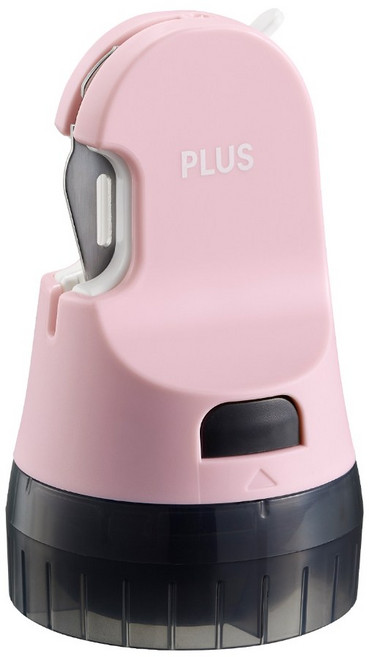 PLUS IS-590CM兩用替換式開箱刀個人資料保護章滾輪章(多色), 1個, 40-887淡粉