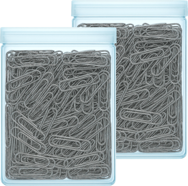 웰컴투 서류클립 대형 33mm, 500개입, 2개