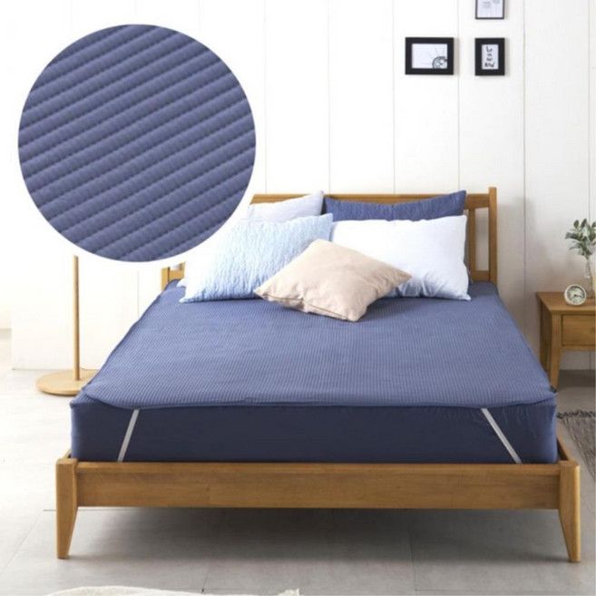 진드기차단 항균 수퍼싱글 방수 누빔 패드 사각침대패드 침대패드ss ss패드, 누빔 방수 S 핑크