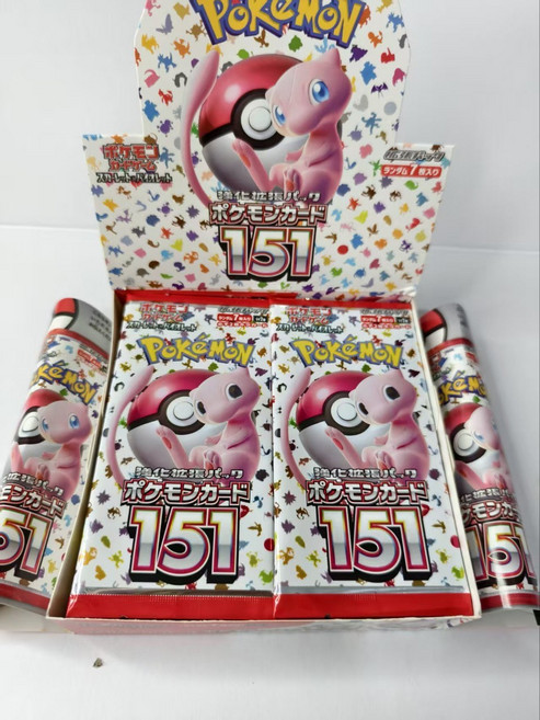 포켓몬 151 일본판 카드 SV2a 시리즈 PTCG 수집템, 일본판 151[140장], 1박스
