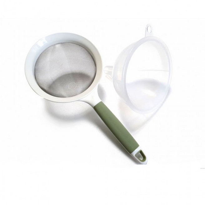 국산 깔대기여과기 주방 필터 행복한 위생 하나로 액체, 2 깔대기여과기 대, 1개