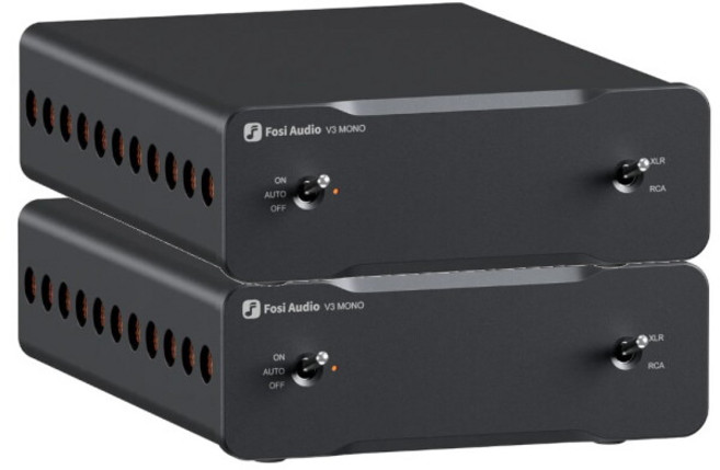 [없음] FOSI(포시) AUDIO V3 MONO 파워 앰프 2대(하이파이 듀얼 스테레오 구성)(어댑터포함), 상세 설명 참조, 상세 설명 참조