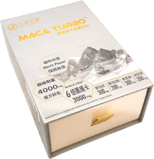 大康生醫【4000mg粉包】6倍黑瑪卡 B群 鋅 精胺酸 透納葉 男性保健, 3個, 30份