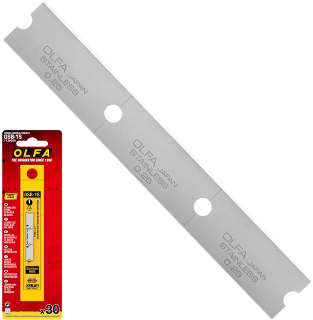 올파 GSR-1용 칼날 유리 스크래퍼용 헤라 GSB-1S, 단품