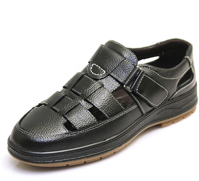 [모피어스] 시원하고 발편한 소가죽 남성 캐주얼 로퍼 구두 샌들 MP9038