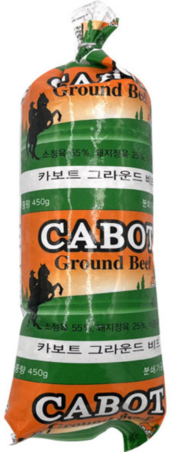 카보트 그라운드 비프 450g 업소용 부대찌개 재료 전골 볶음 낱개, 1개