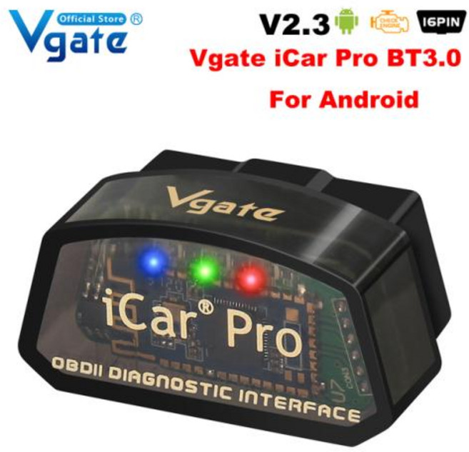 Vgate iCar Pro 자동차 진단 도구 안드로이드 및 IOS 용 와이파이 블루투스 4.0 안드로이드 ODB2 자동차 스캐너용 elm327 V2.3 OBD 2 OBD2, [01] WIFI, 1개