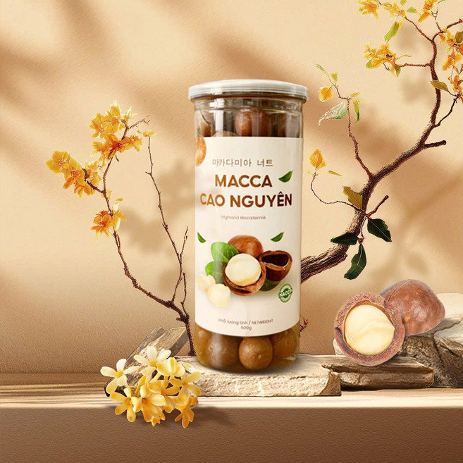 까먹는 베트남산 대형 마카다미아 등급 원물 고소하고 진한 맛의 유나잇츠 프리미엄 견과, 5개, 500g